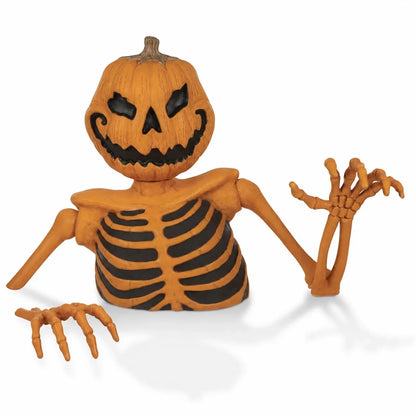💥 Early-Bird-Halloween-Sale!🔥 Riesiges, bodenbrechendes Skelett mit LCD-Augen und Sound-Effekten als Halloween-Deko