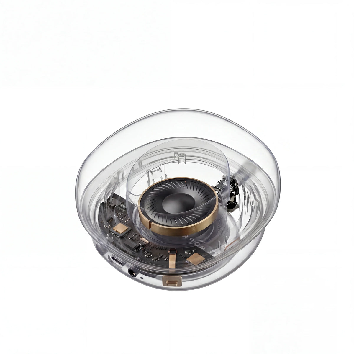 VWS (VISUAL WEARABLE STEREO) Kabellose Over-Ear-Kopfhörer mit Noise-Cancelling und OLED-Touchscreen