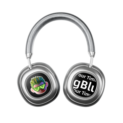 VWS (VISUAL WEARABLE STEREO) Kabellose Over-Ear-Kopfhörer mit Noise-Cancelling und OLED-Touchscreen